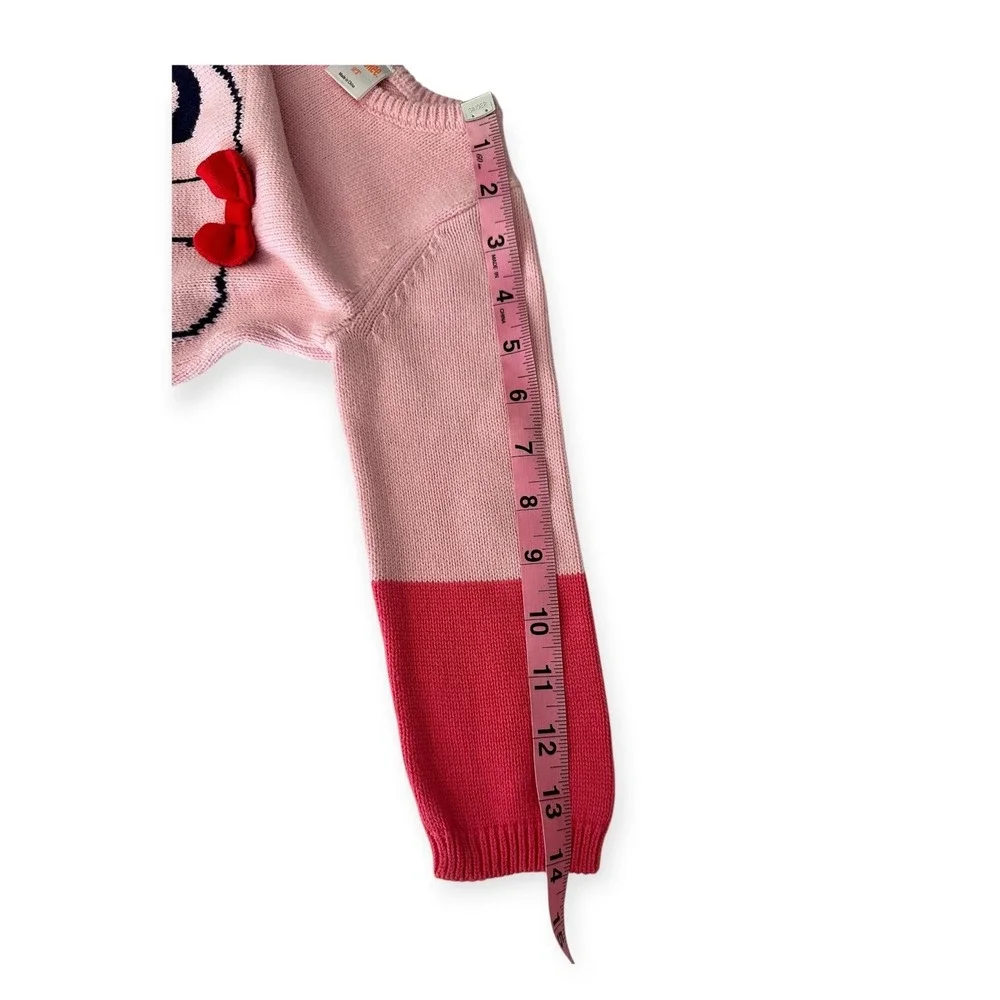 Gymboree Sweater Dress Pink Red Excellent 2T Toddler Girls